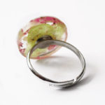 bague bella-bijou-resine-fleur-personnalisable-bijou-floral-cadeau-nature-femme