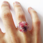 bague selena-bijou-végétal-resine-fleur-personnalisable-bijou-floral-cadeau-nature-femme