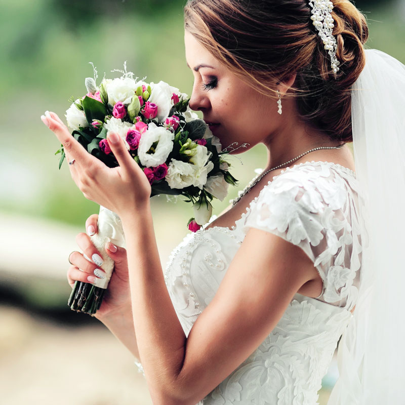 bijoux de mariage nature fleurs résine cadeau femme fleur naturelle résine d'inclusion bijou végétal jeune mariée bouquet