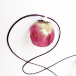 pendentif bulle de rose végétale collier pétale résine d'inclusion bijoux nature fleurs naturelles cadeau floral femme argent sterling 925