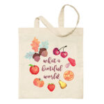 sac en coton bio biotiful world nature design tendance zen coton biologique toile résistante tote bag shopping