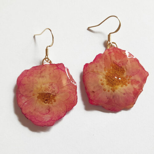 Boucles d'oreilles Roses
