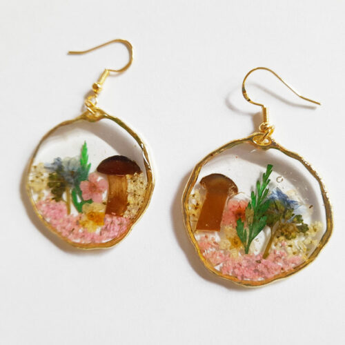 Boucles d'oreilles Petite Forêt